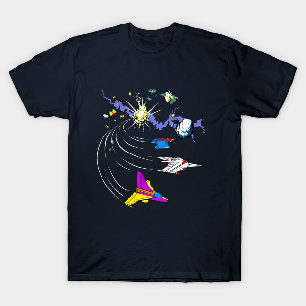 Galactic Teamwork T-Shirt by josieartistry